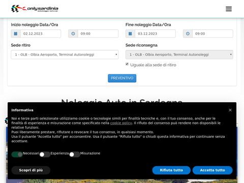 Only Sardinia Autonoleggio