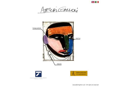 Adelchi Galloni illustratore e pittore