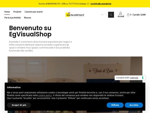 Egvisualshop – espositori per negozi