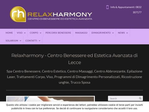 Relaxharmony Centro benessere ed estetica avanzata