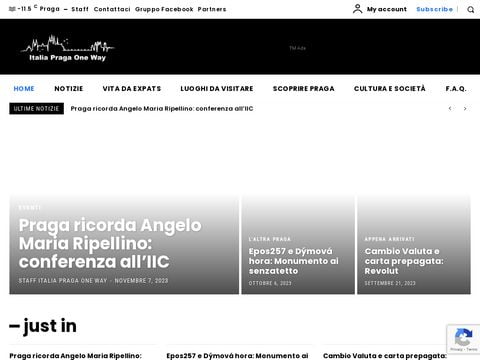Italia Praga one way