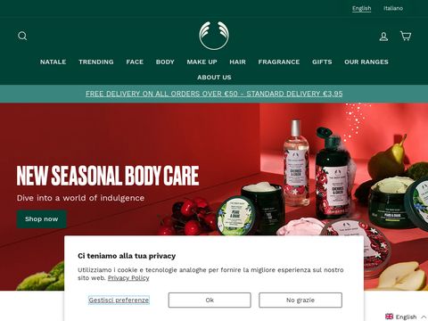 Cosmetici naturali online – The Body Shop