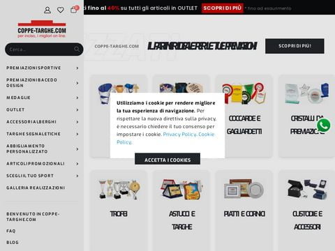 Coppe medaglie trofei - Giromari Point