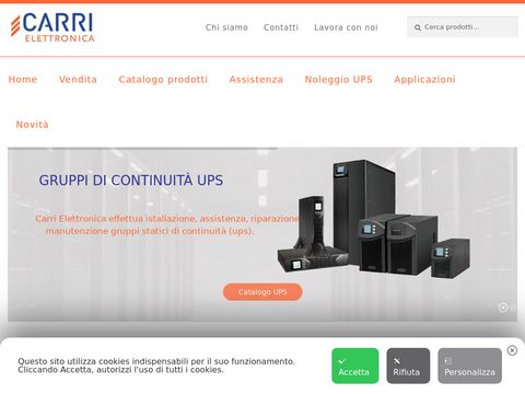 Carri elettronica, batterie per UPS