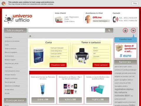 Universoufficio.it - cancelleria e scuola