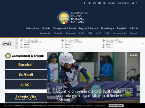 FIBS: Federazione Italiana Baseball Softball