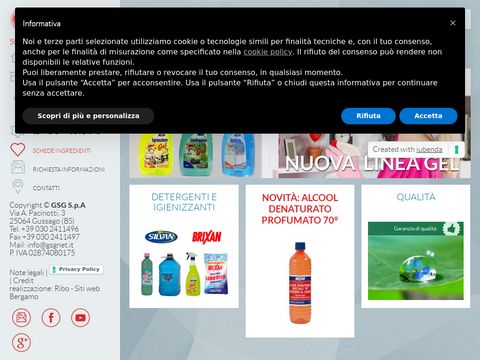 GSG - detergenti per uso domestico