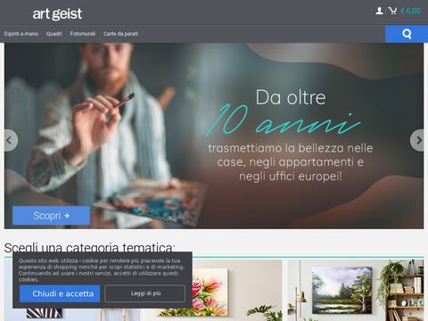 Artgeist - Pitture moderne e carta da parati