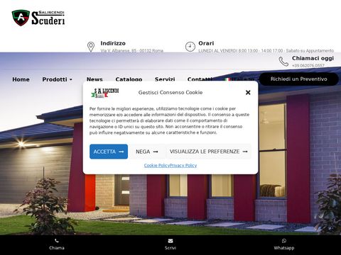 Scuderi finestre saliscendi a Roma
