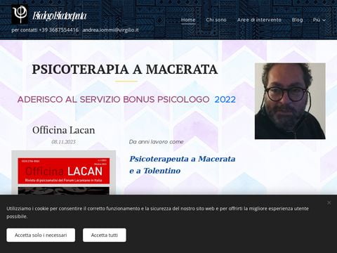 dott. Andrea Iommi psicoterapia a Macerata