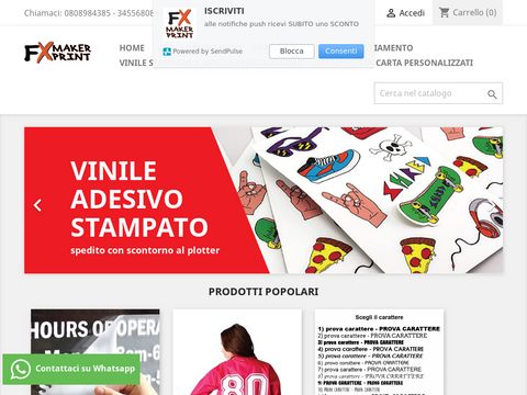 Fxmakerprint – Tipografia online