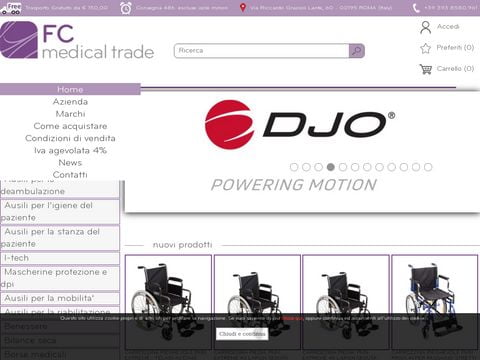 FC Medical Trade vendita on line articoli sanitari