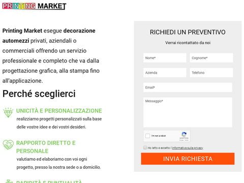 Printing Market - servizi di stampe adesivi