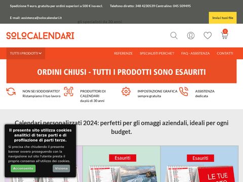 Calendari personalizzati 2019