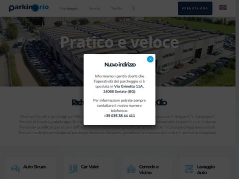 Parking Orio: parcheggio aeroporto di Bergamo