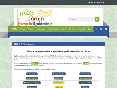 EnergeticAmbiente - forum rinnovabili