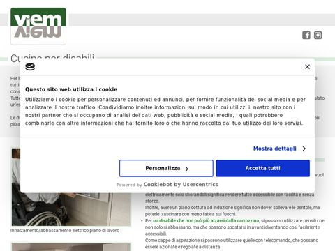 Viem. Cucine per disabili
