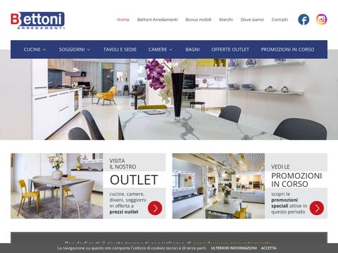 Bettoni Arredamenti. Mobili a Brescia
