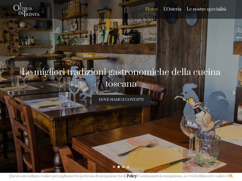 Ristorante Osteria Dei Trenta in Toscana