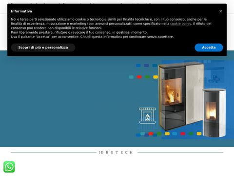Idrotech caldaie e stufe a pellet