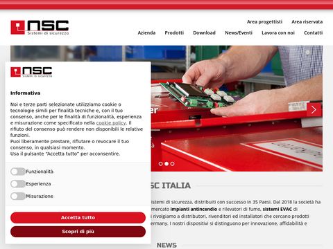 NSC - produzione impianti antincendio