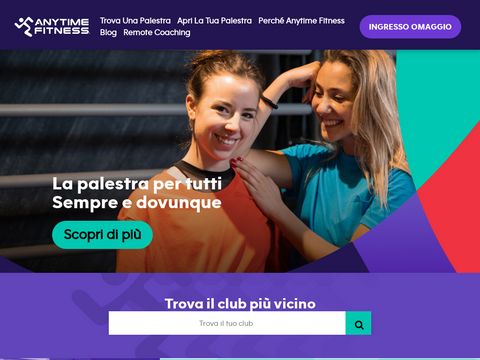 Franchising per palestre - Anytime Fitness