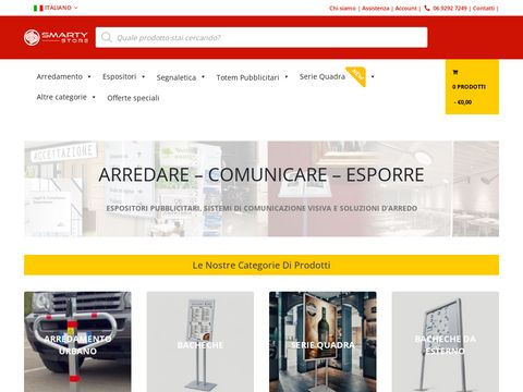 Smartystore - espositori pubblicitari