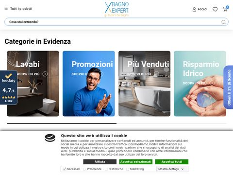 Bagno Expert: arredo e sanitari per il bagno