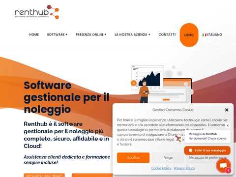 Rent-Hub: software gestionale per il noleggio