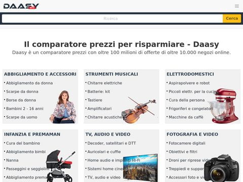 Daasy, il comparatore prezzi