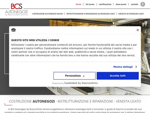 BCS. Allestimento autonegozi