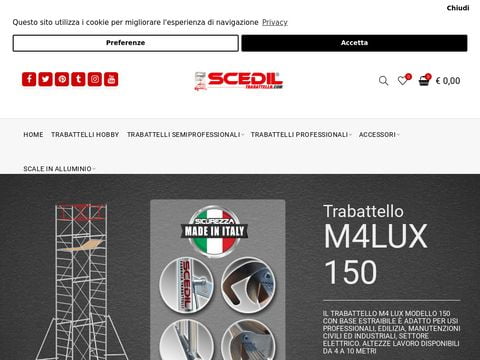 SCEDIL - produzione e vendita trabattelli