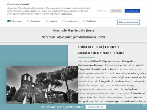 Fotografo Matrimonio Roma