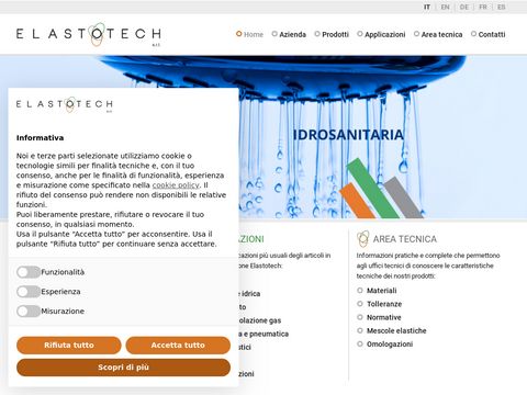 Elastotech. Stampaggio elastomeri