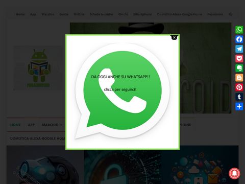 Blog sul mondo Android: news, recensioni, guide