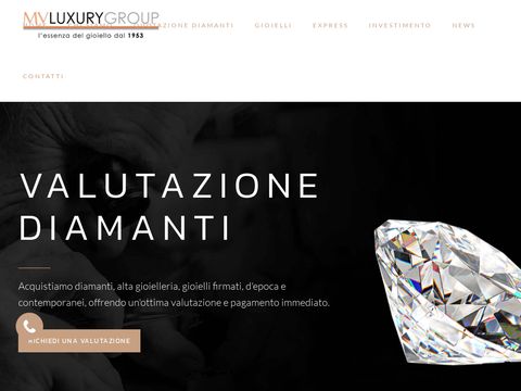Valutazione e Acquisto Diamanti - MV Luxury Group