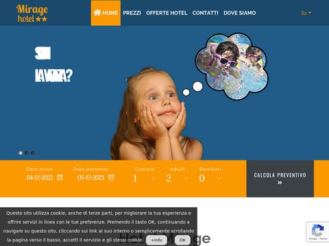 Mirage economico Hotel 2 stelle a Jesolo