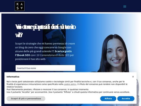 Web designer Milano Nadia Kasa