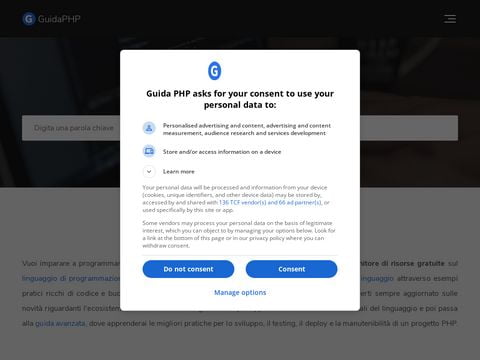 Guida PHP - imparare a programmare