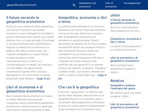 Geopolitica Economica, magazine online