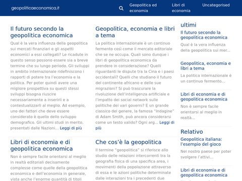 Geopolitica Economica, magazine online