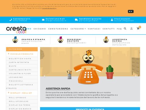 Cresta Color - grafica e stampa online
