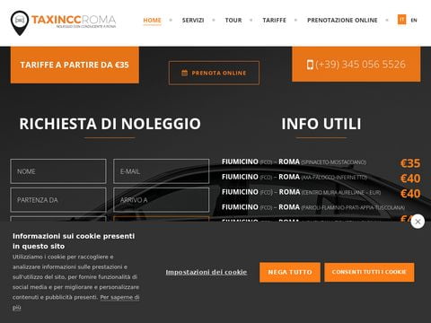 Taxi Ncc Roma noleggio con conducente