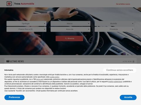 Trova automobile
