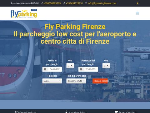 FlyParking - parcheggio auto a Firenze aeroporto
