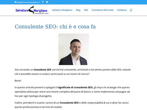 Salvatore Marigliano Consulente SEO e Link builder