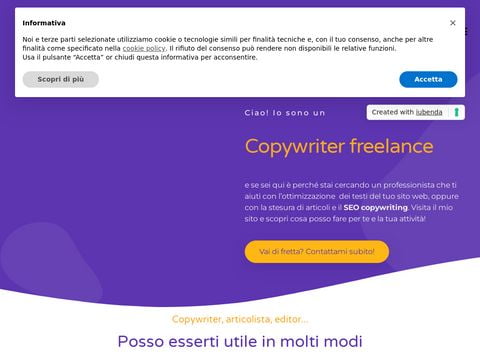 Francesco Ursino copywriting freelance