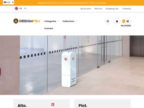 DesignFeu: cassetta porta estintore