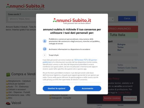 Annunci Subito.it - vendo e compro