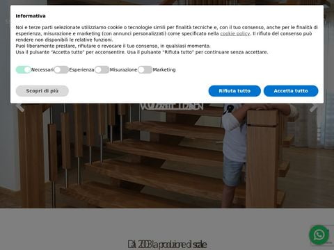 Masterlegno - progettazione scale su misura